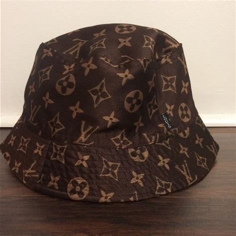 real louis vuitton bucket hat|louis vuitton wool hat.